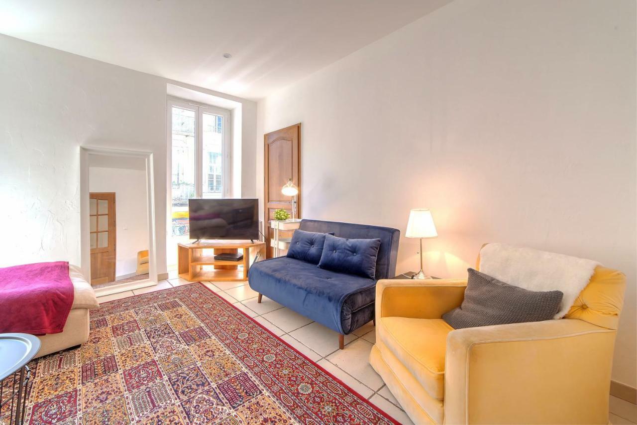Lovely Large Familial Apartment In Central Nice, Ten Minutes Walk To The Beach! المظهر الخارجي الصورة